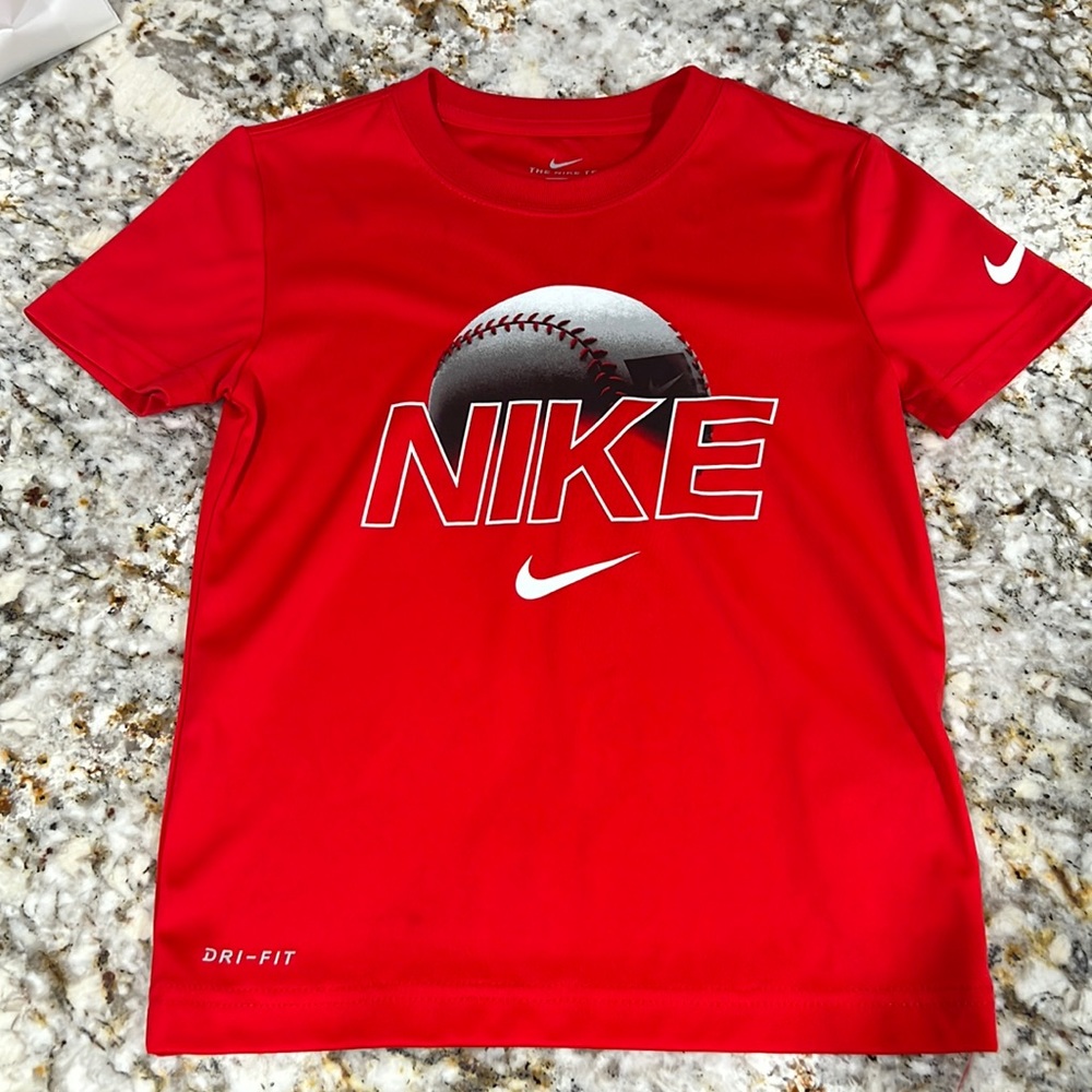 Boys Nike Dri Fit Baseball Tee